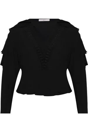 IRO Begonia cropped top med V-hals
