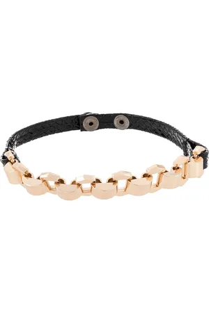 Manokhi Fab choker-halskæde i læder