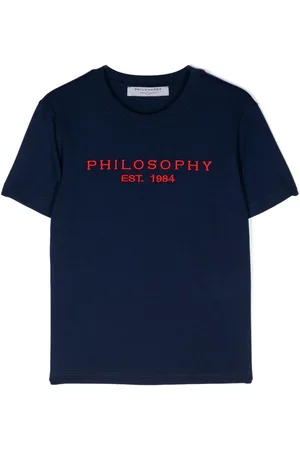 PHILOSOPHY DI LORENZO SERAFINI T-shirt med broderet logo