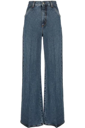 Chloé Højtaljede jeans med brede ben