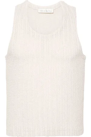 Ludovic De Saint Sernin Tanktop i åben strik
