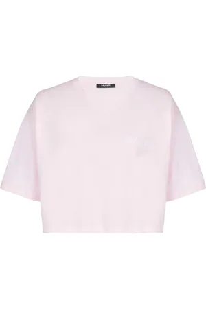Balmain T-shirt med broderet logo