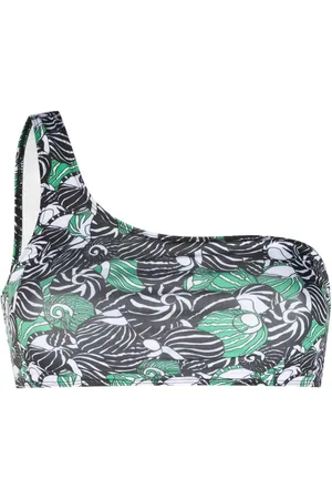 ROSEANNA Lino Coquillages bikinitop med grafisk tryk