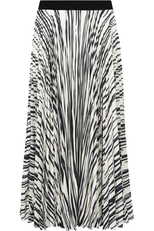 Proenza Schouler Plisseret Korine nederdel i chiffon-crepe