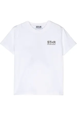 Golden Goose T-shirt med logotryk