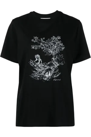 COPERNI T-shirt med illustration-print