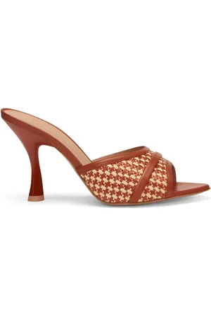 MALONE SOULIERS Julia 90mm mules i bast
