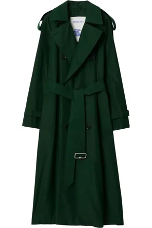 Burberry Lang trenchcoat i silke