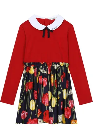 Dolce & Gabbana Kjole med tulipantryk