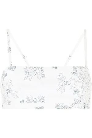 Macgraw Cropped Abbey top med tryk