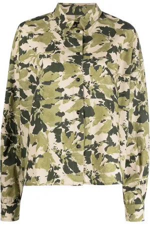 Woolrich Wilderness skjorte med kamuflagetryk