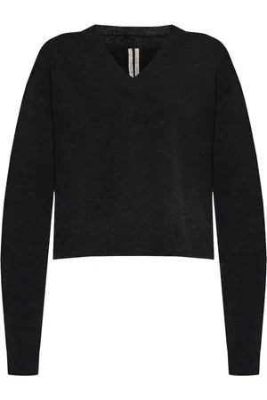 Rick Owens Tommy trøje med V-hals