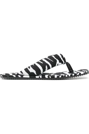 The Attico Sandaler med zebra-print
