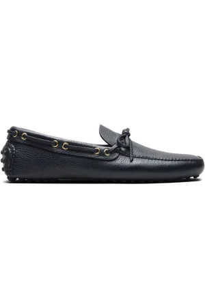 CAR SHOE Loafers med grynet læder