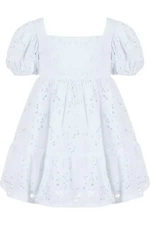 Lapin House Kjole med broderie anglaise