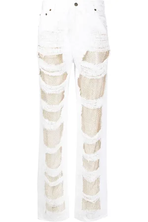 DARKPARK Jeans med slitageeffekt