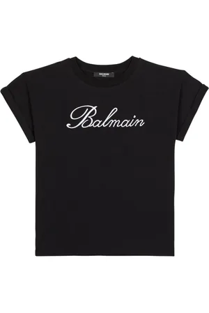 Balmain T-shirt med broderet logo