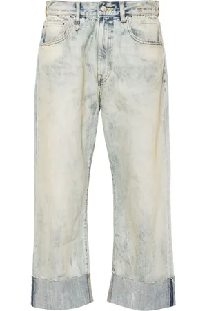 R13 Boyfriend-jeans med opslag