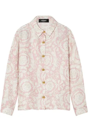 VERSACE Skjorte med baroktryk