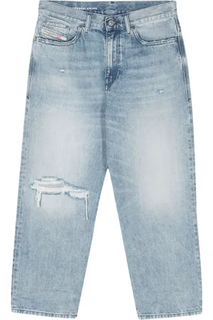 Diesel 2016 D-Air boyfriend-jeans med lav talje