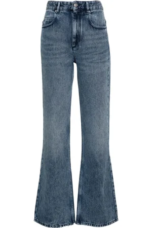 Isabel Marant Højtaljede Belvira bootcut-jeans
