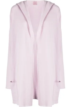 Teddy Cashmere Napoli kashmircardigan med hætte