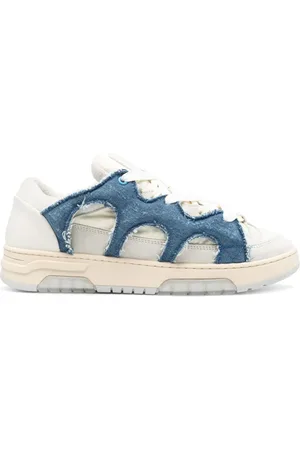 PAURA Sneakers i læder med polstret panel