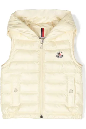 Moncler Couronne vest med logoapplikation