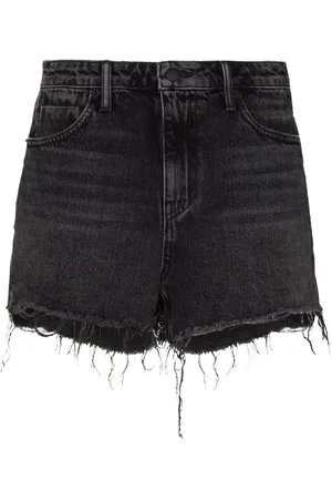 Alexander Wang Denimshorts med rå kant
