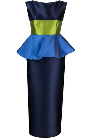 Destree Mellemlang Cy kjole med colourblocking