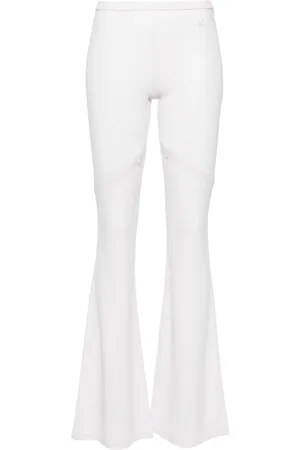 Courrèges Ellipse bootcut-bukser med mellemhøj talje