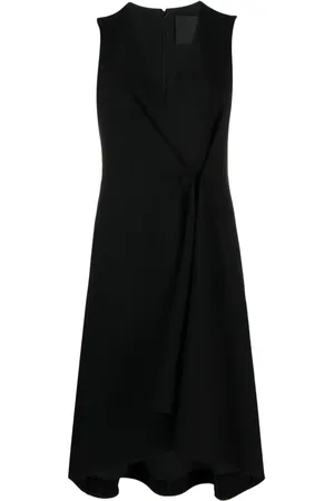 Givenchy Mellemlang plisseret kjole med knapper