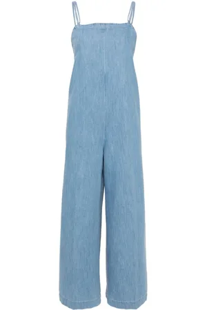 A.P.C. Jumpsuit i denim med brede ben