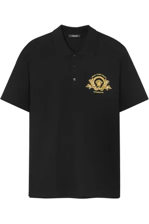 VERSACE Coupe Blason polo med broderi