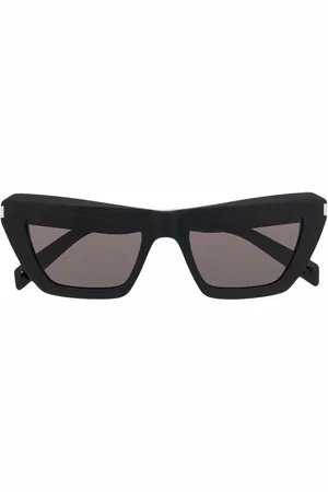 Saint Laurent Oversize solbriller med tonet glas