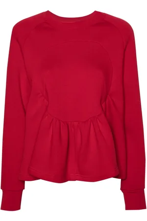 Ioana Ciolacu Calypso sweatshirt med ruchet detalje
