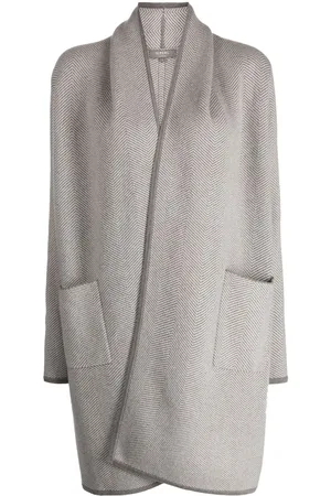 N.PEAL Sildebensmønstret cardigan