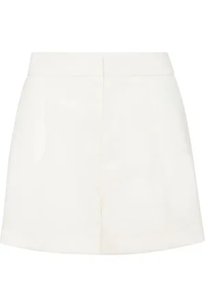 Philipp Plein Badeshortsi satin med logoplade