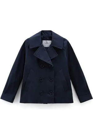 Woolrich Dobbeltradet Summer peacoat
