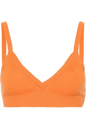 Alanui Kabelstrikket top i bralette-stil
