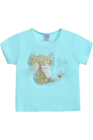 Mimi Tutu T-shirt med katte-applikation