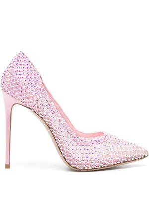LE SILLA Gilda 115mm pumps med krystaludsmykning