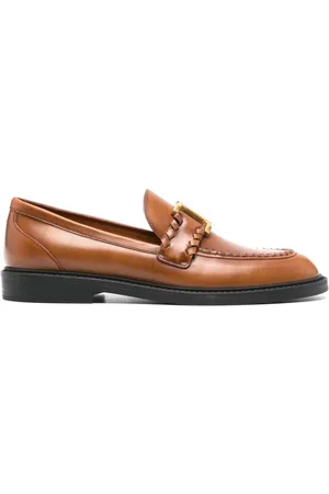 Chloé Loafers med Marcie-læder