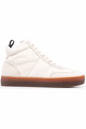 Officine creative Kombined high-top sneakers i læder