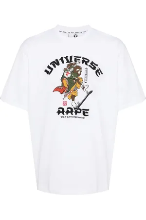 A Bathing Ape T-shirt med grafisk tryk
