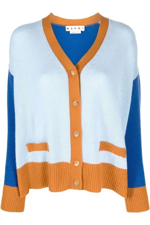 Marni Strikket cardigan med kontrastdetalje