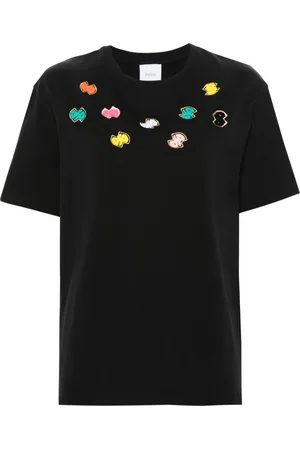 Patou T-shirt med broderet motiv