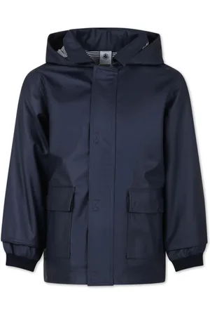 Petit Bateau Vandafvisende regnfrakke med hætte