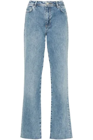 Chiara Ferragni Jeans med lige pasform og broderet logo
