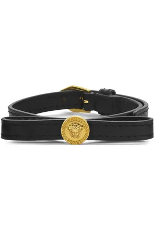 VERSACE Gianni Ribbon læderarmbånd
